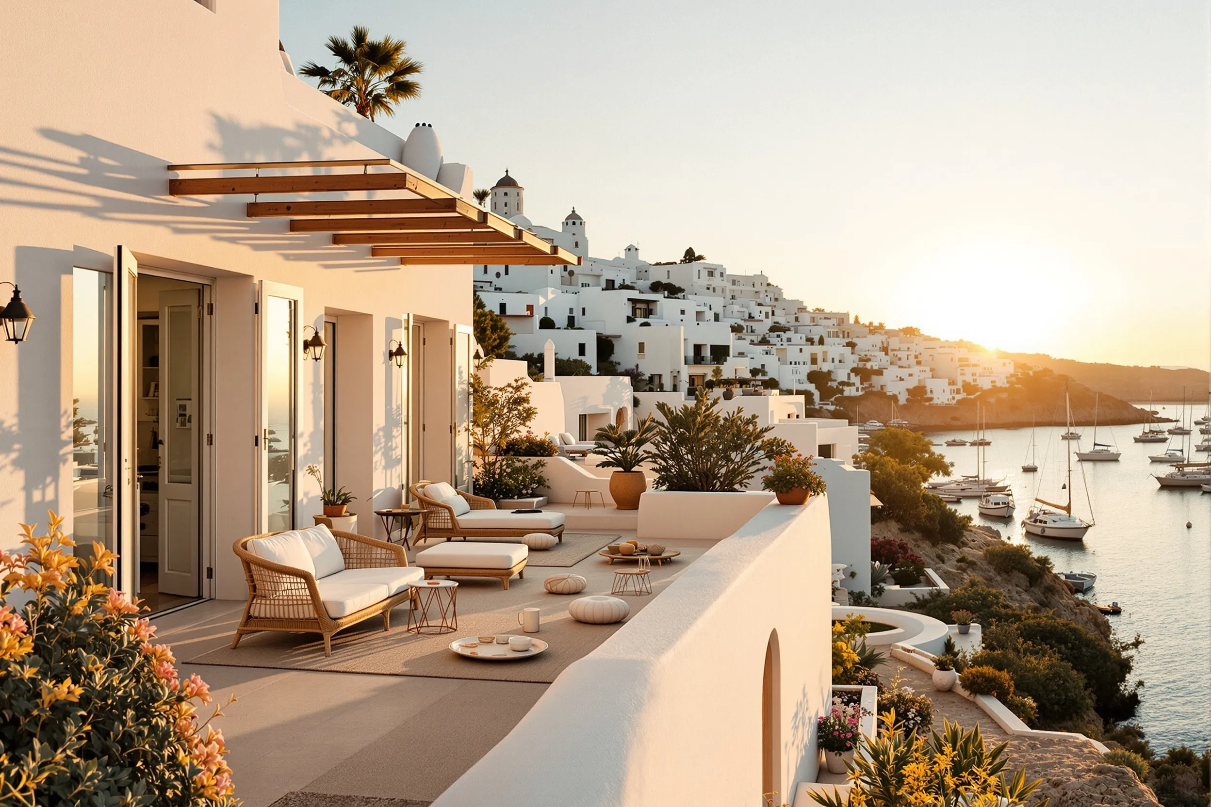 Ibiza — Dalt Vila from the terrace